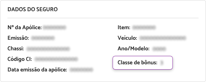 Exemplo da apólice